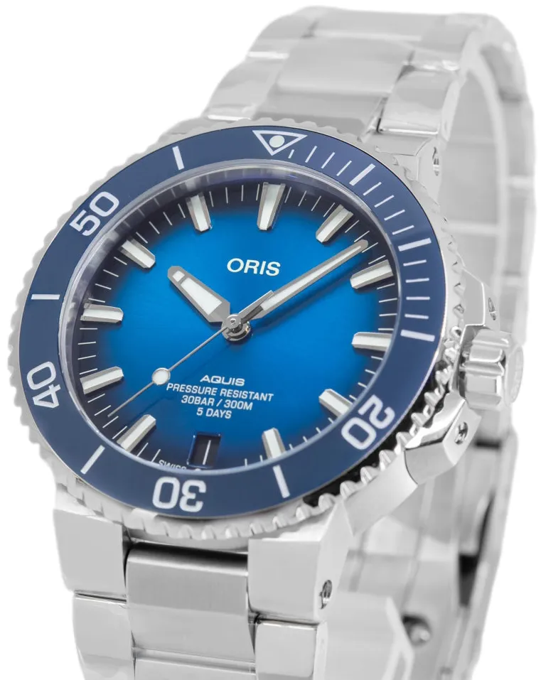 Oris Aquis 01 400 7763 4135-07 8 24 09PEB 43.5mm Stainless steel Blue 10