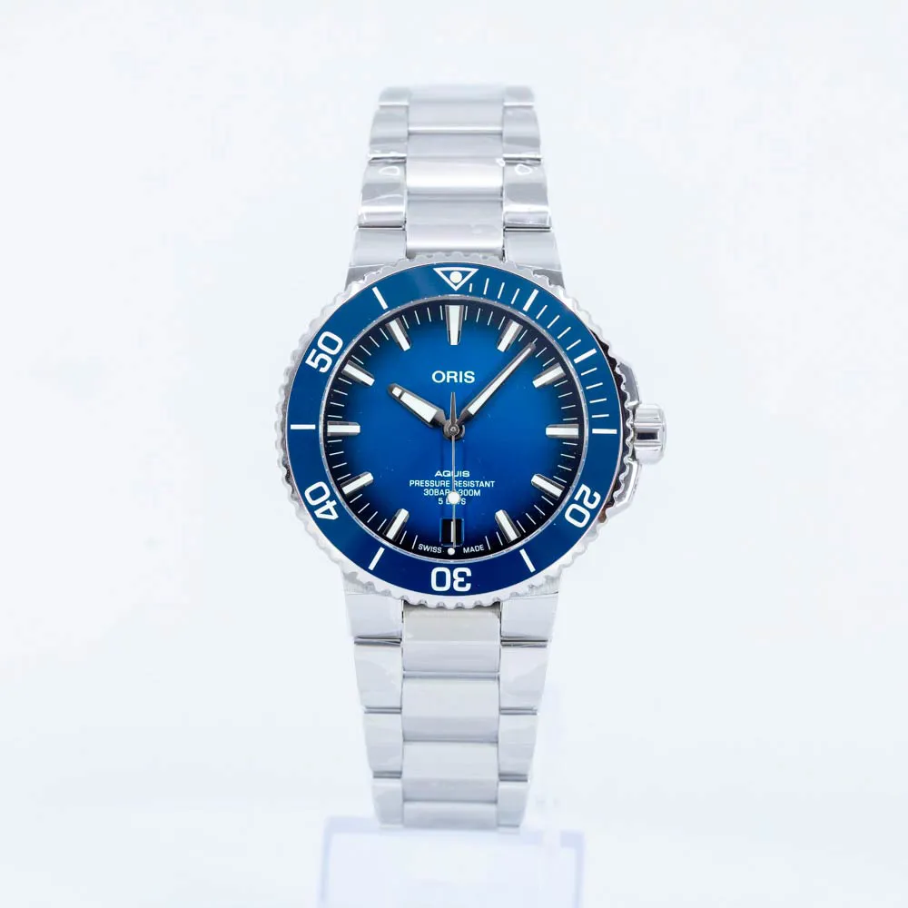 Oris Aquis 01 400 7763 4135-07 8 24 09PEB 43.5mm Stainless steel Blue 11