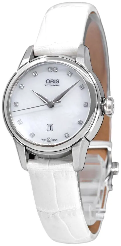 Oris Artelier 01 561 7687 4091-07 5 14 67FC 31mm Stainless steel White