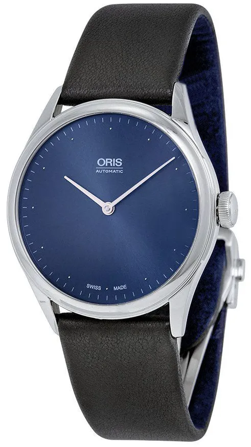 Oris Artelier 01 732 7712 4085-Set LS 40mm Stainless steel Blue