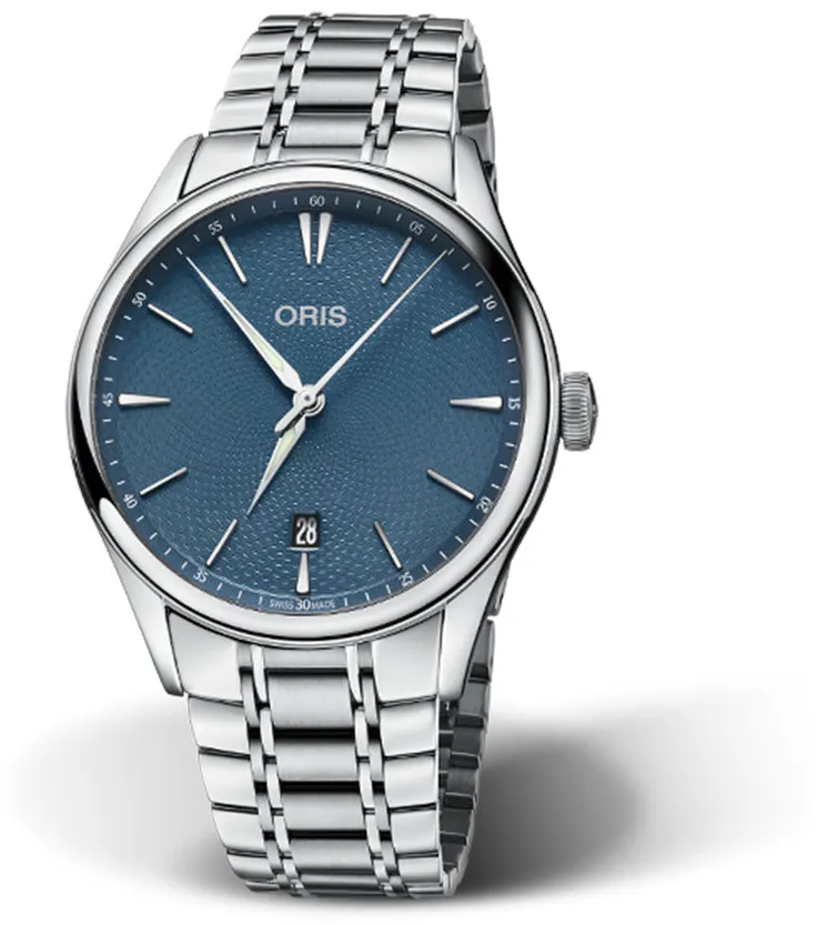 Oris Artelier 01 733 7721 4055-07 8 21 88 40mm Stainless steel Blue