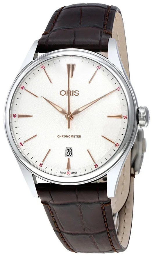 Oris Artelier 01 737 7721 4031-07 5 21 65FC 40mm Stainless steel Silver