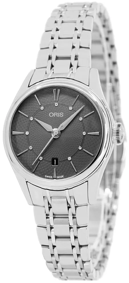 Oris Artelier Date 01 561 7722 4053-07 8 14 79 28mm Stainless steel Gray