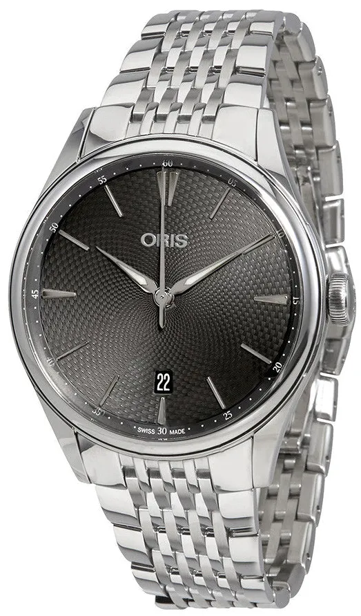 Oris Artelier Date 01 733 7721 4053-07 8 21 79 40mm Stainless steel Gray