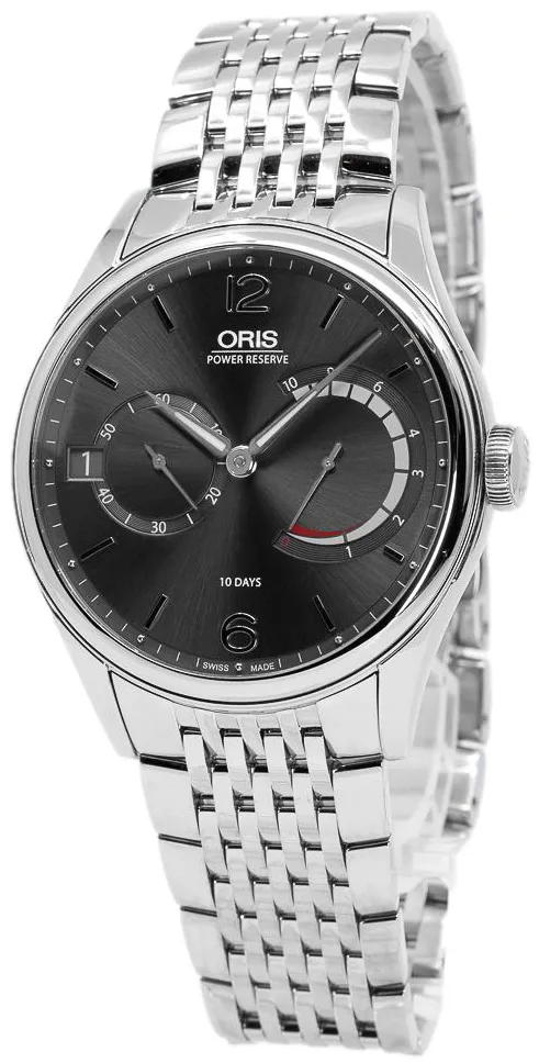 Oris Artelier 111 7700 4063-SET 8 23 79 43mm Stainless steel Gray