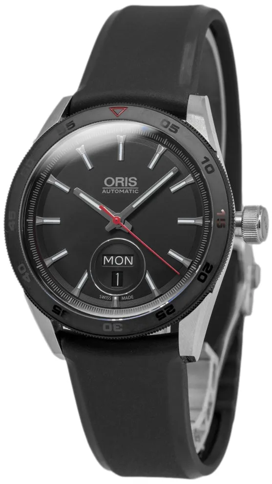 Oris Artix 01 735 7662 4424-07 4 21 26FC 42mm Stainless steel Black