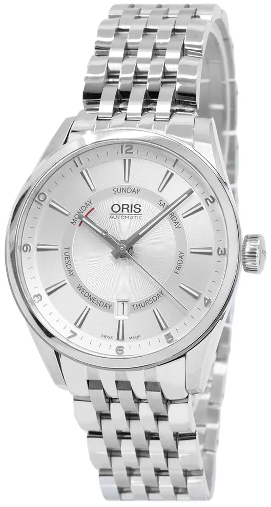 Oris Artix Pointer 01 755 7691 4051-07 8 21 80 42mm Stainless steel Silver