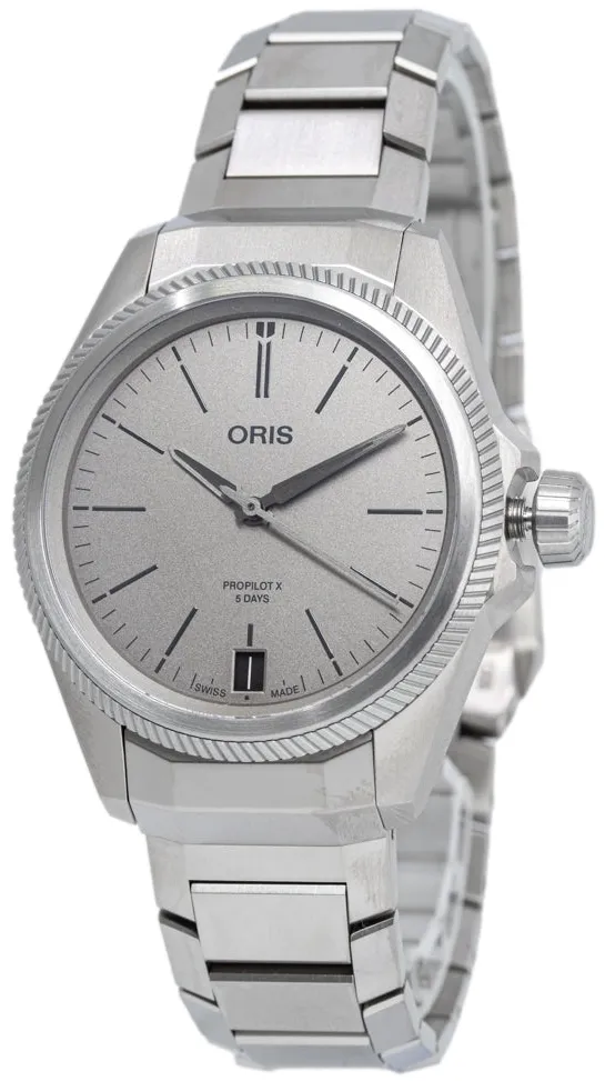 Oris Big Crown ProPilot 01 400 7778 7153-07 7 20 01TLC 39mm Titanium Gray