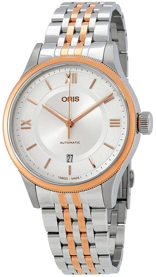 Oris Classic 01 733 7719 4371-07 8 20 12 42mm Stainless steel Silver