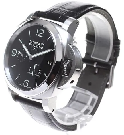 Panerai Luminor 1950 3 Days GMT Power  PAM 00347 45mm Stainless steel Black 1