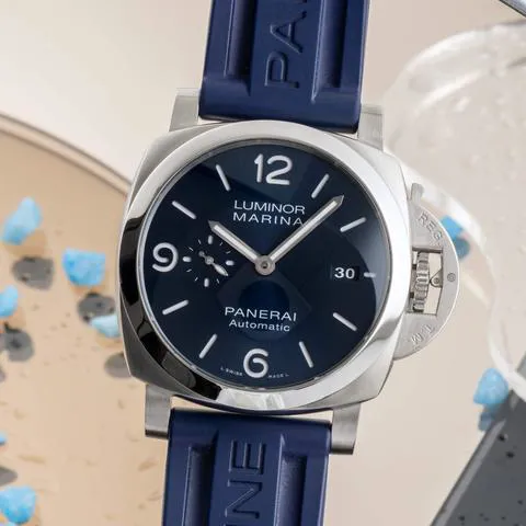 Panerai Luminor 1950 PAM01313 44mm Stainless steel Blue