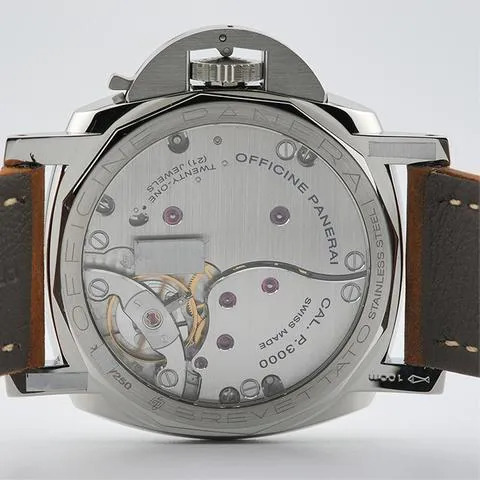 Panerai Luminor 1950 PAM01075 47mm Stainless steel Beige 5