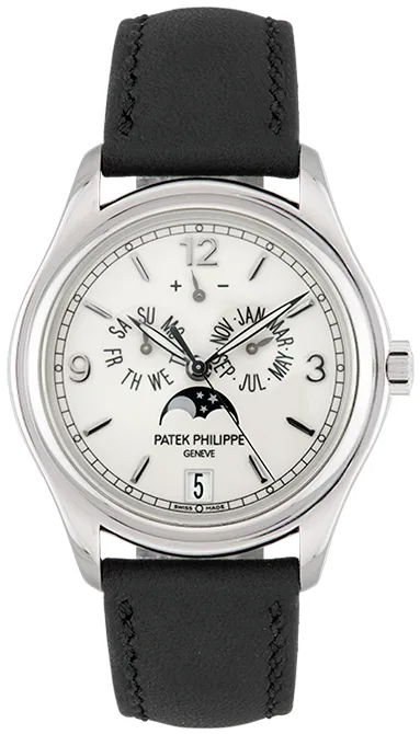 Patek Philippe Annual Calendar 5146G-001 39mm White gold Beige