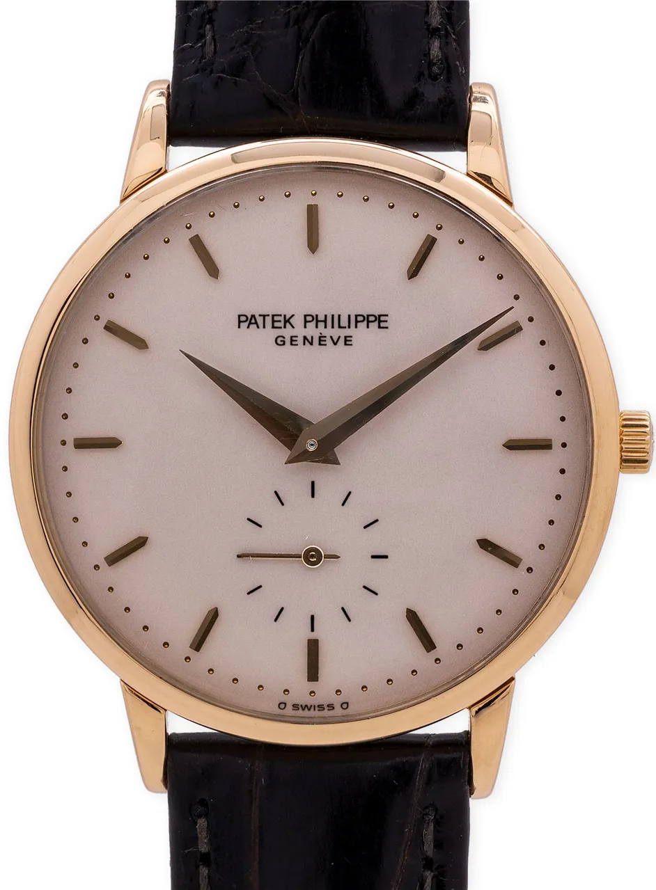 Patek Philippe Calatrava 3893J 32mm 18K YG Cream