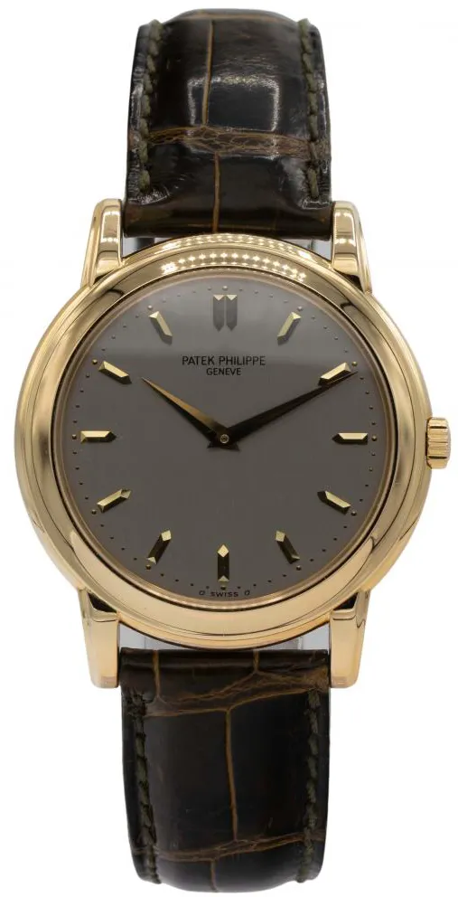 Patek Philippe Calatrava 5032J 36mm Yellow gold Silver