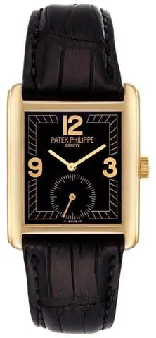 Patek Philippe Gondolo 5014J 28mm Yellow gold Black