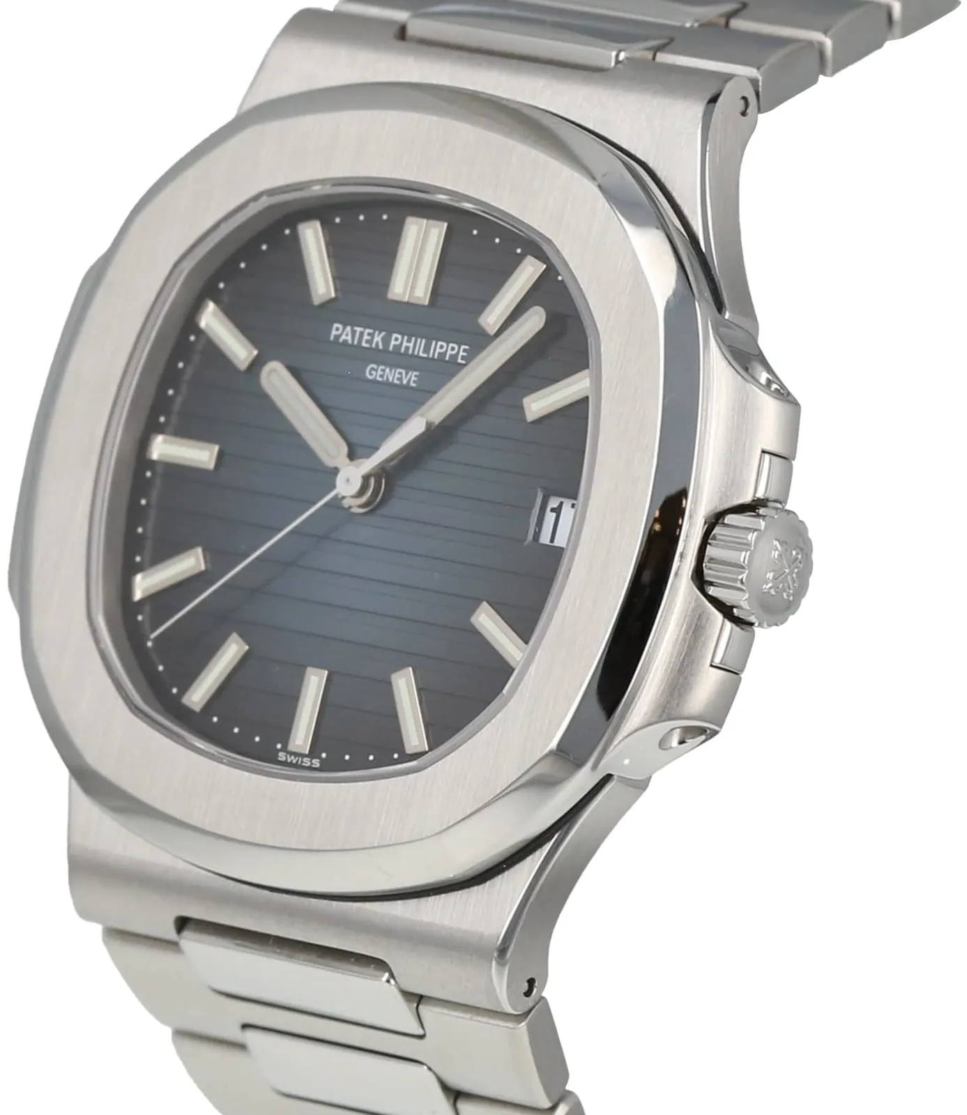 Patek Philippe Nautilus 5711/1A-010 38mm Stainless steel Blue 1