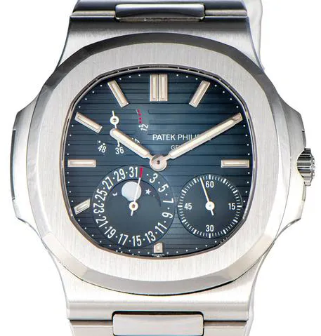 Patek Philippe Nautilus Moonphase 5712/1A-001 40mm Stainless steel Blue