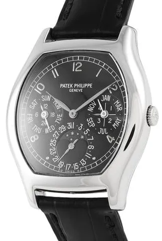 Patek Philippe Perpetual Calendar 5040P-013 35mm Platinum Black 1