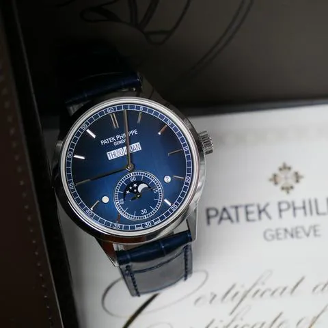 Patek Philippe Perpetual Calendar 5236P-001 41.5mm Platinum Blue 1