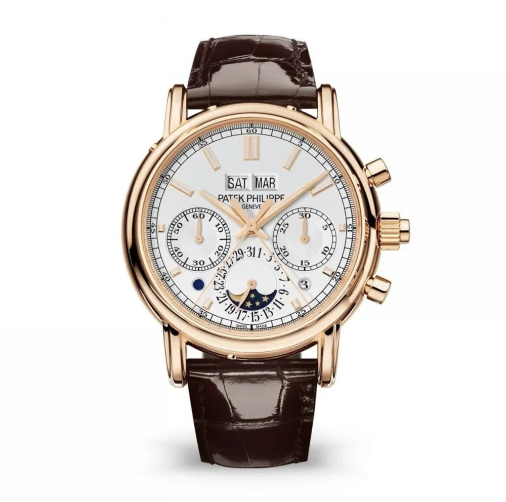 Patek Philippe Perpetual Calendar Split-Seconds Chronograph 5204R-001 40mm Rose gold Silver