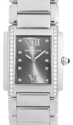 Patek Philippe Twenty~4 4910/10A-010 30mm Stainless steel Gray