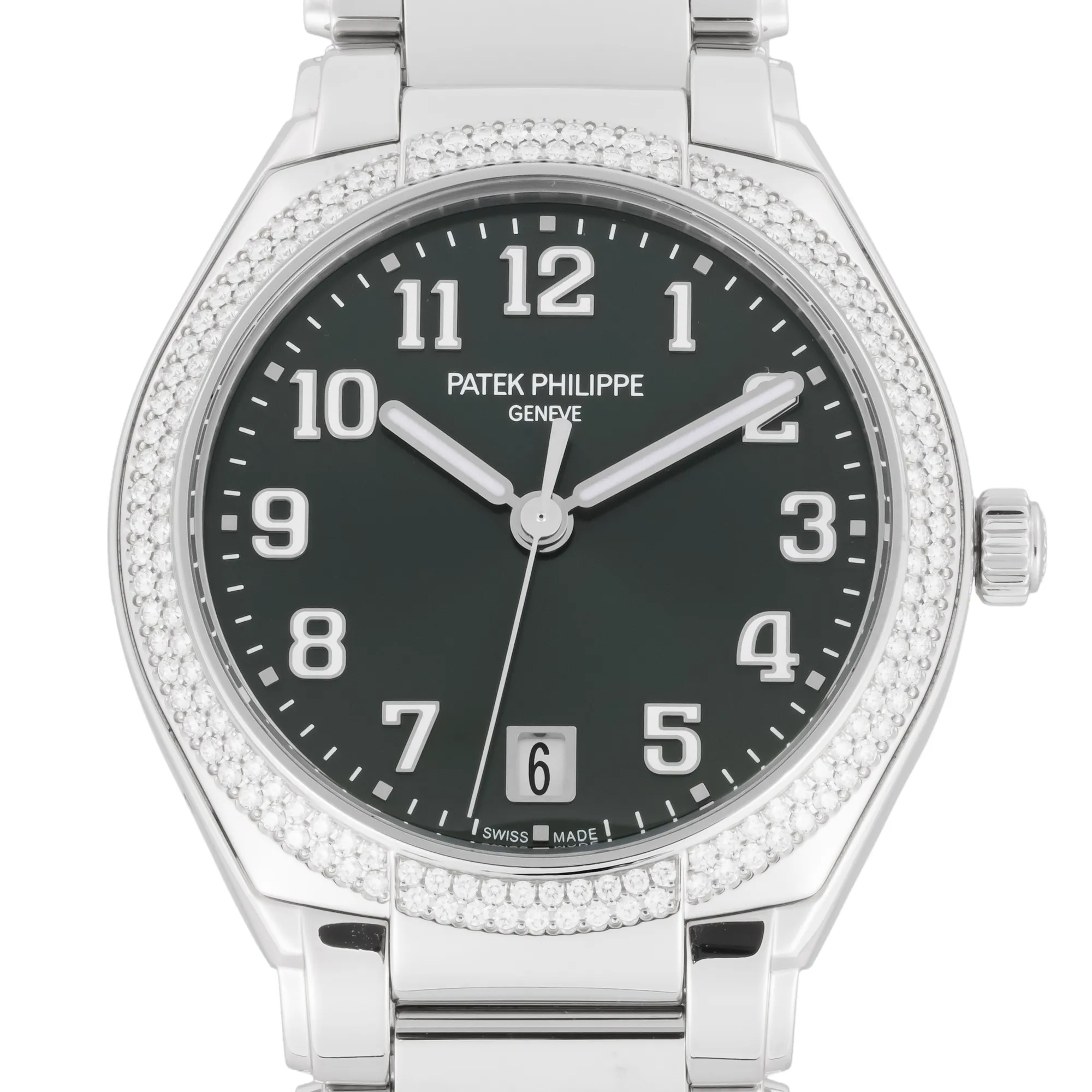 Patek Philippe Twenty~4 7300/1200A-010 40mm Stainless steel and Diamond Gray 1