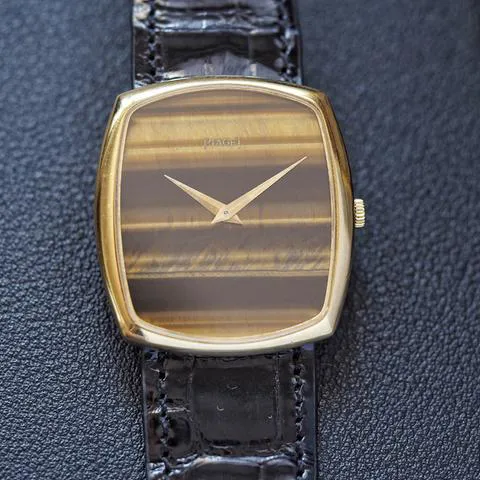 Piaget Emperador 9741 29mm Yellow gold Tiger's eye