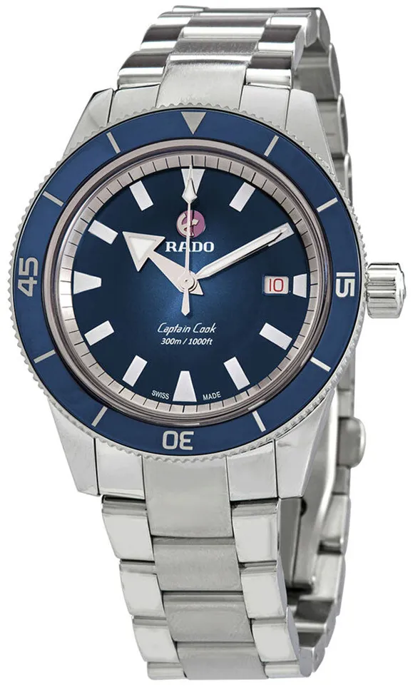 Rado Captain Cook R32105203 42mm Stainless steel Blue