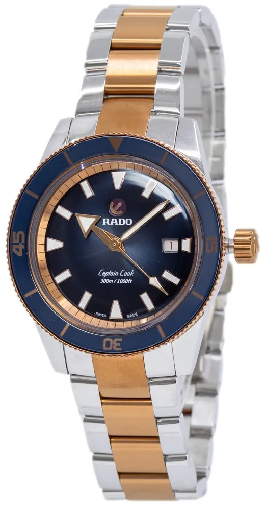 Rado Captain Cook R32137203 42mm Stainless steel Blue