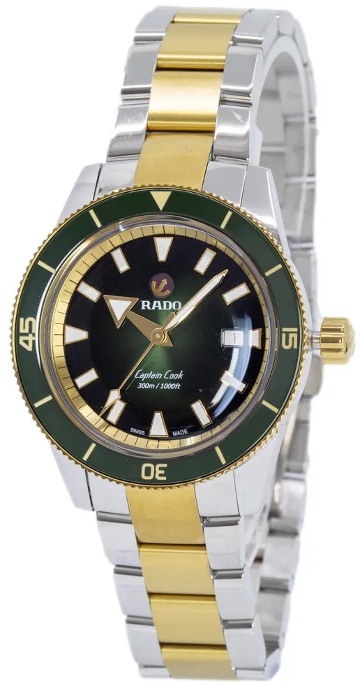 Rado Captain Cook R32138303 42mm Stainless steel Green