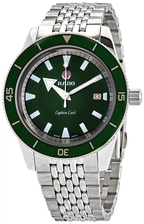 Rado Captain Cook R32505313 42mm Stainless steel Green