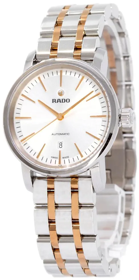 Rado DiaMaster R14050103 33mm Yellow gold and Stainless steel White