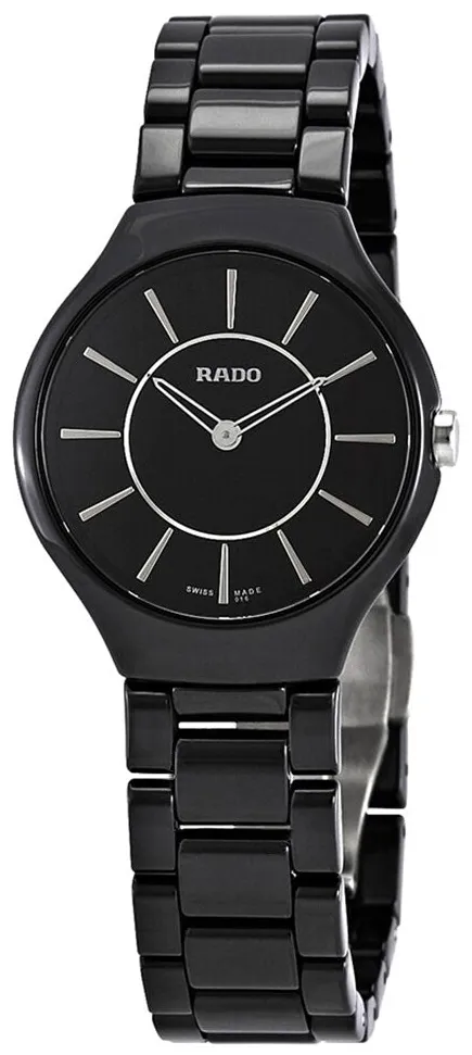 Rado True Thinline R27742162 31.5mm Ceramic Black