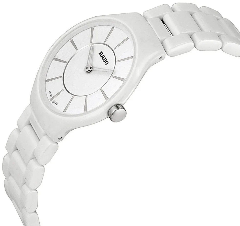 Rado True Thinline R27958112 30mm Ceramic White 1