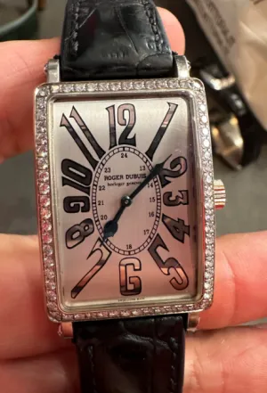 Roger Dubuis Much More M28 28mm White gold Silver