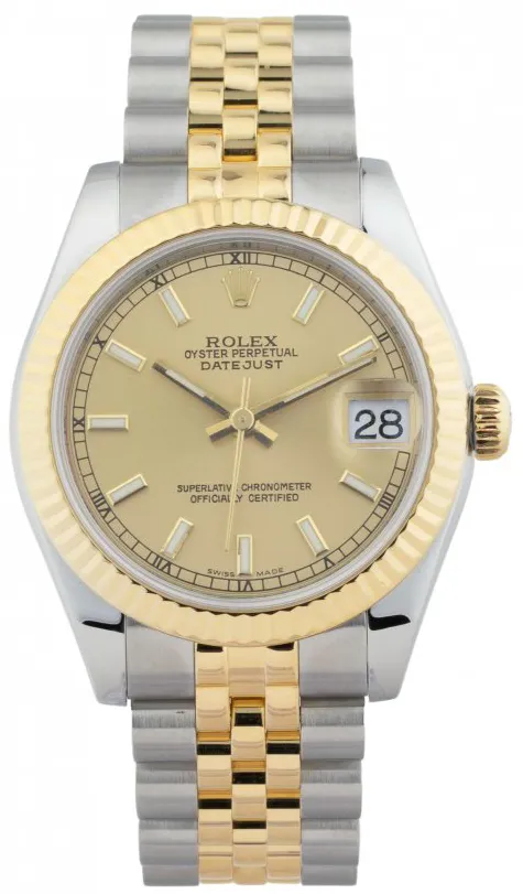 Rolex Datejust 31 178273 31mm Stainless steel Champagne