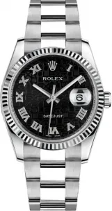 Rolex Datejust 36 116234 36mm Stainless steel Black