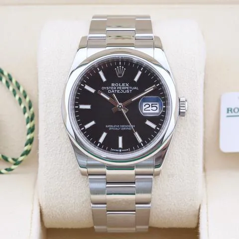 Rolex Datejust 36 126200 36mm Stainless steel Black