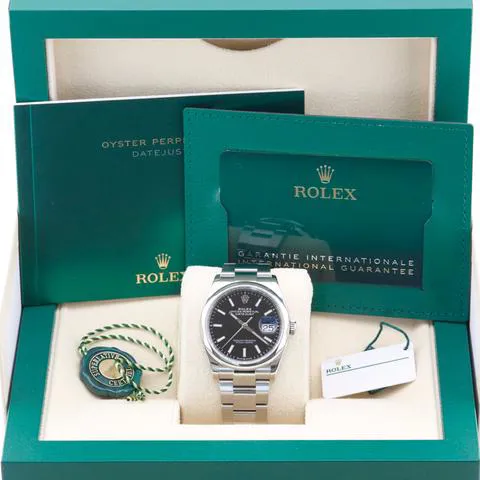 Rolex Datejust 36 126200 36mm Stainless steel Black 5