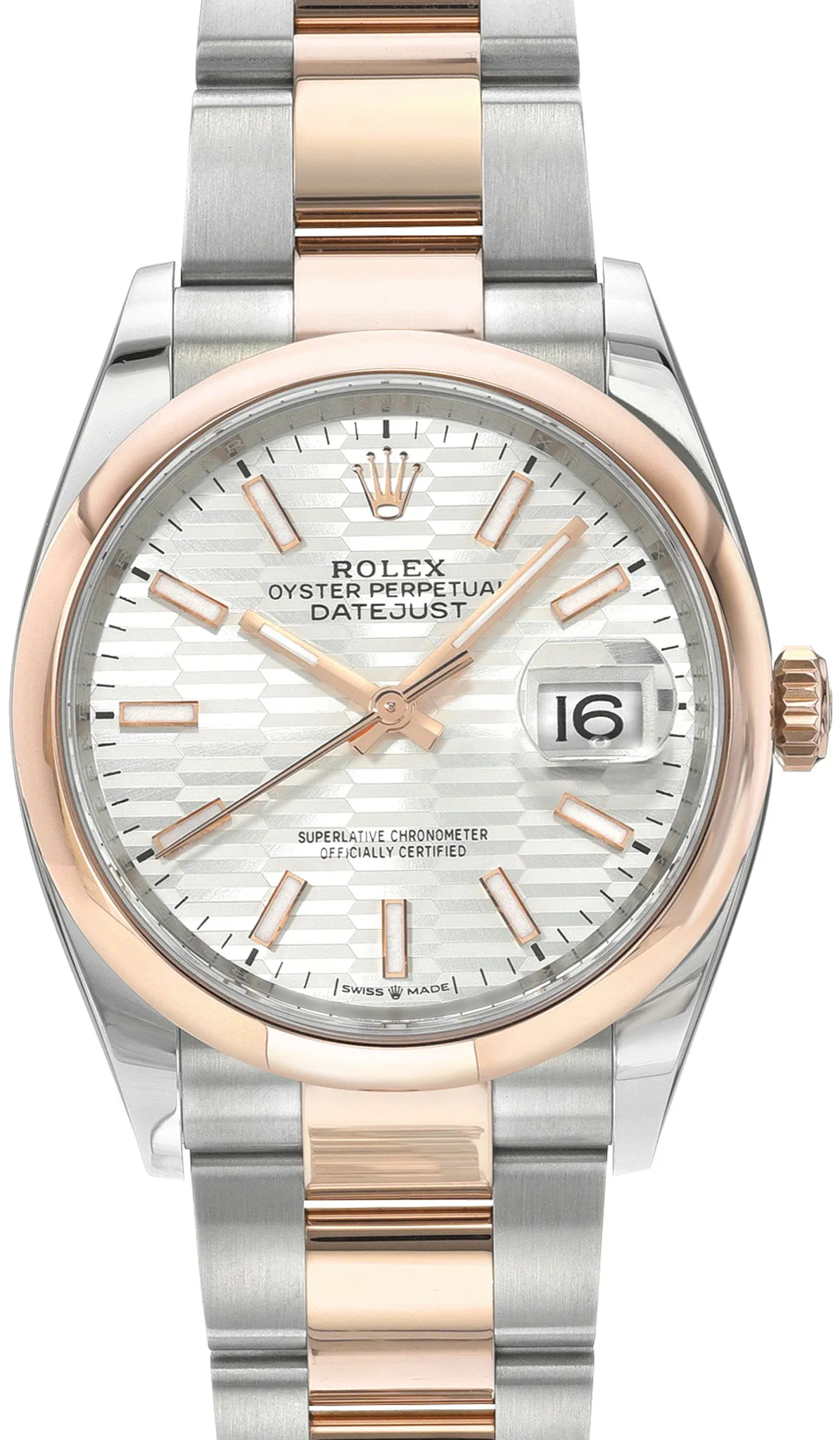 Rolex Datejust 36 126201 36mm two-tone