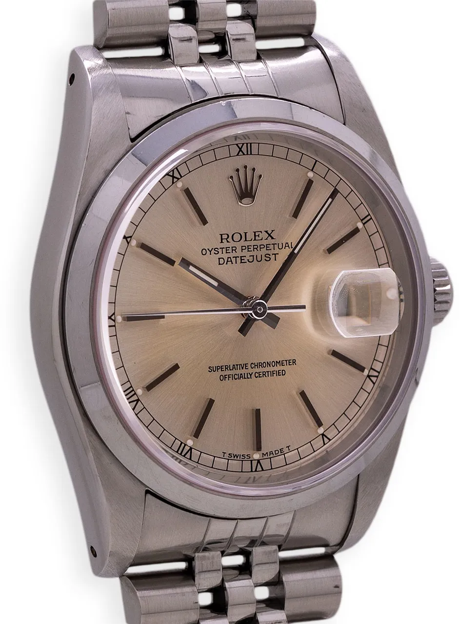 Rolex Datejust 36 16200 36mm Stainless steel Silver 2