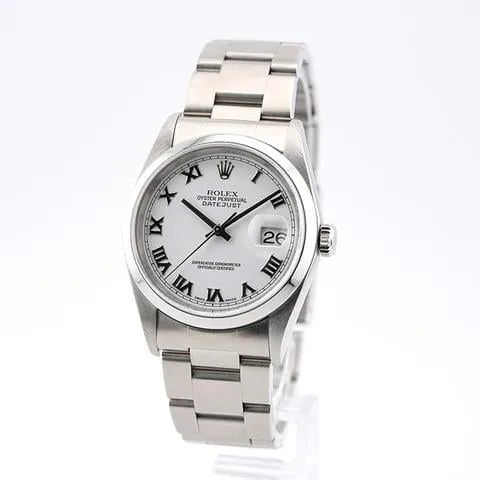 Rolex Datejust 36 16200 36mm Stainless steel White 1