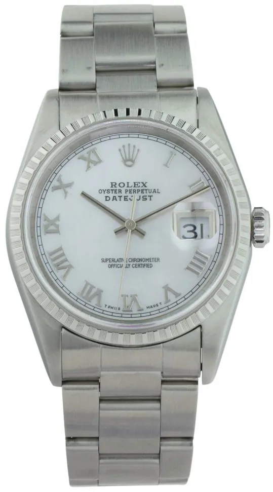 Rolex Datejust 36 16200 36mm Stainless steel Silver