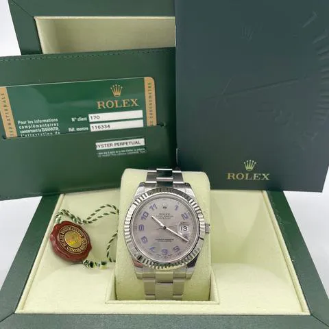 Rolex Datejust II 116334 41mm Stainless steel Gray 10