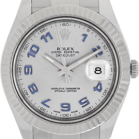 Rolex Datejust II 116334 41mm Stainless steel Silver