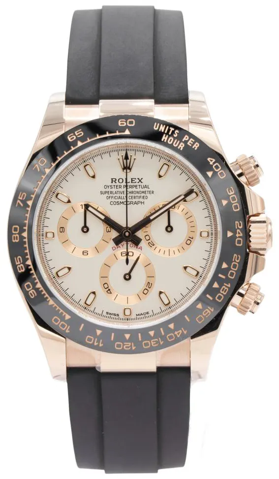 Rolex Daytona 116515 40mm Rose gold Ivory