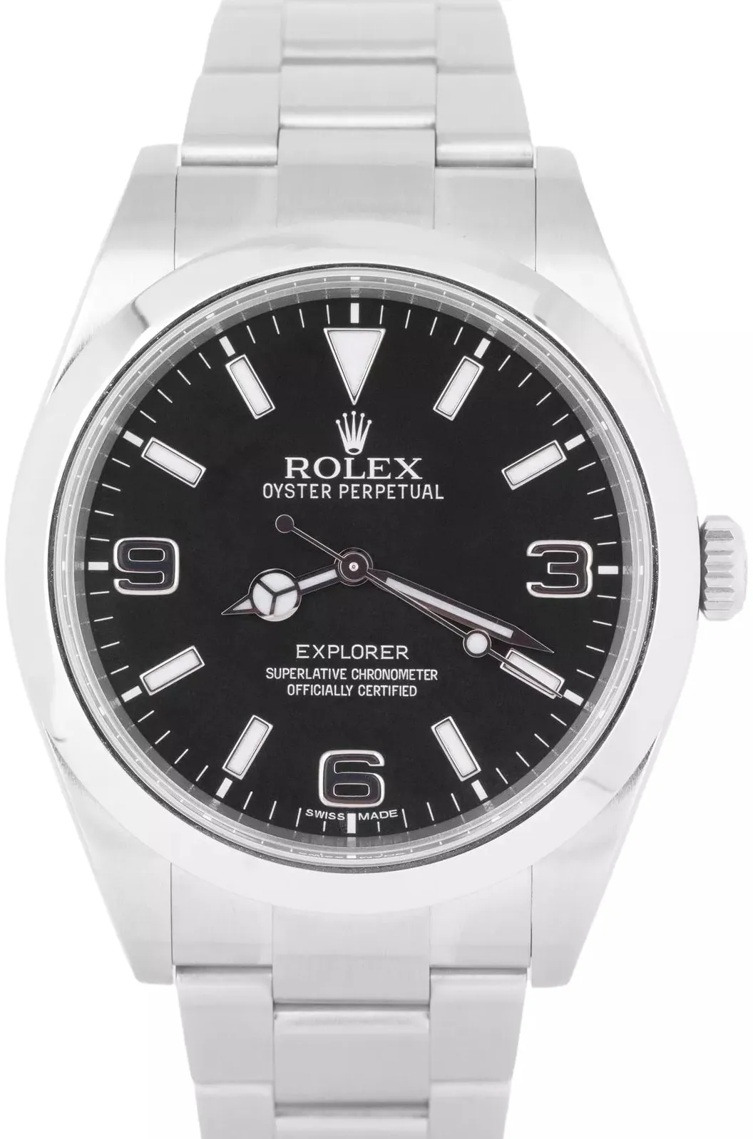 Rolex Explorer 214270-0001 39mm Stainless steel Black