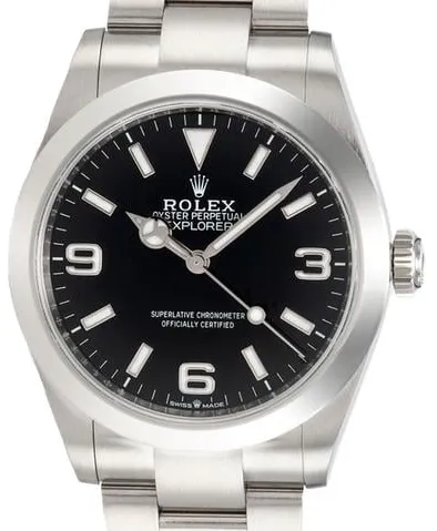 Rolex Explorer 224270 40mm Stainless steel Black