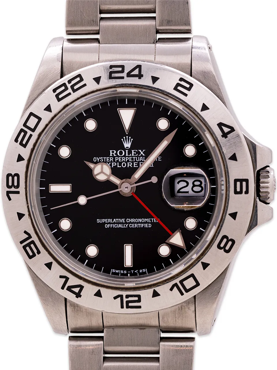 Rolex Explorer II 16550 40mm Stainless steel Black